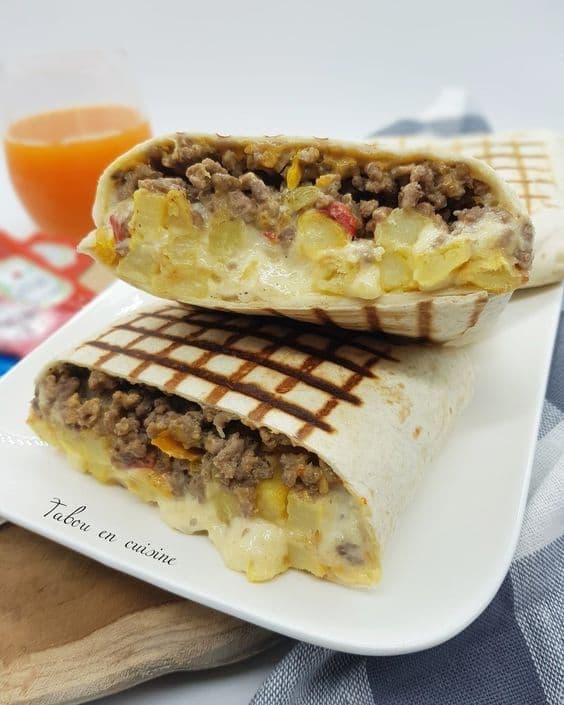 Tacos Viande Hachée